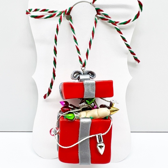 Dick in a Box Christmas Ornament – Funny SNL-Inspired Handmade Clay Ornament - Picture 13 of 16